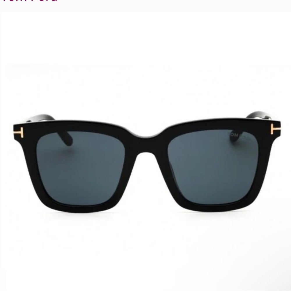 NIB TOM FORD TF970-K 01A SUNGLASSES BLACK UNISEX EYEWEAR POLARIZED - Picture 2 of 8
